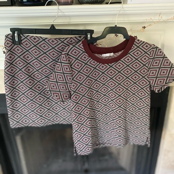 Coordinated mini skirt with top - Picture 6 of 11